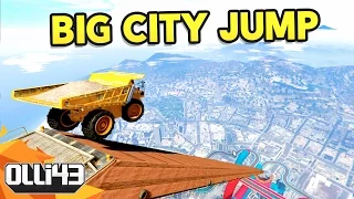 BIG CITY JUMP WITH DUMB VEHICLES