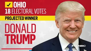 President Donald Trump declared projected winner in Ohio: NBC News