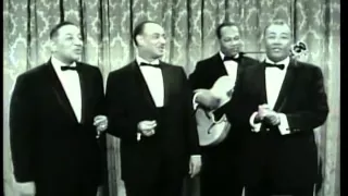 Mills Brothers on Jack Benny Program, 1961-Mar-19