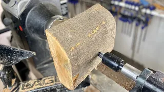Wood Turning a Square Bowl