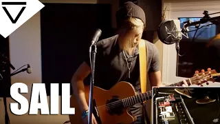 Awolnation - "Sail" Acoustic Loop Pedal Cover *LIVE* with Tabs!