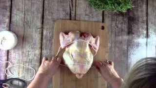 How to Truss a Chicken for Rotisserie