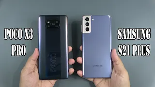 Poco X3 Pro vs Samsung Galaxy S21 Plus | SpeedTest and Camera comparison