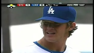 Clayton Kershaw debut St Louis Cardinals at Los Angeles Dodgers 2008 05 25 PART 1  Vin Scully