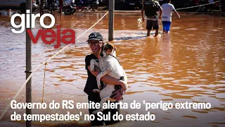 RS se prepara para nova onda de frio e chuva | Giro VEJA