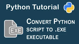 How to Convert Your Python Script to .EXE Program With PyInstaller