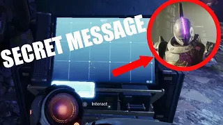 SECRET Saint-14 Message To Mithrax 🤯(Destiny 2 Season of the Plunder)