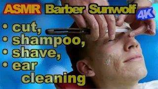 ASMR Barber Mr. Miwa from Izumi Hair Sunwolf [4K]