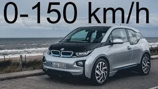 BMW i3 electric topspeed