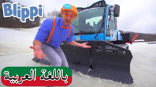 Blippi Arabic | بليبي يزور منتجع تزلج | افلام اطفال بليبي | برامج اطفال بلي بي | مسلسل و فيديوهات
