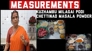 Kuzhambu Milagai Thool & Chettinad Masala Powder by Revathy Shanmugam