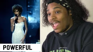 Whitney Houston-  The Greatest Love Of All Live Grammys (REACTION)