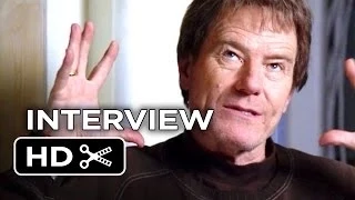 Godzilla Interview - Bryan Cranston (2014) - Elizabeth Olsen Monster Movie HD