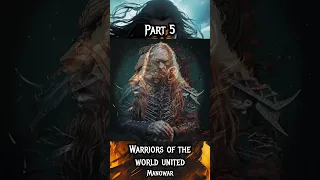 Warriors of the World United - Manowar - visualized lyrics Part 5/7 #shorts