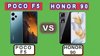 POCO F5 VS HONOR 90 - Features - Comparison - Differences
