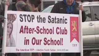 'After School Satan Club' holds first meeting at Chesapeake primary school