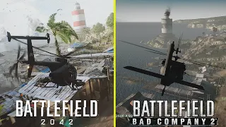 Battlefield 2042 vs Bad Company 2 & Battlefield 3 Classic Maps Early Comparison