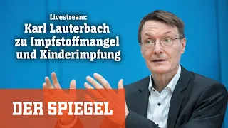 Karl Lauterbach und Lothar Wieler zu Corona-Impfstoffmangel und Kinderimpfung – Livestream