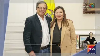 Presidente Gustavo Petro recibe a la nueva Fiscal, Luz Adriana Camargo | RTVC Noticias