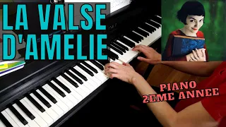 Jeu à deux voix : "La valse d'Amélie" (Yann Tiersen) | BO du film Amélie Poulain | Piano mois 22