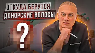 Пересадка волос. Откуда берутся донорские волосы для пересадки. Отвечает врач мед.центр HAIR&SKIN