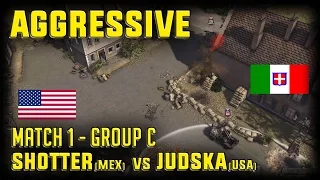 Match 2 Aggressive: Judska(USA) vs Shotter(MEX) 1v1 Valkyrie Mod Tournament #1 Men of War: AS2