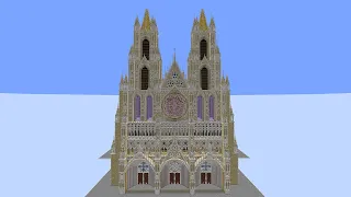 Cathédrale Notre-Dame de Bonne-Espérance sur Minecraft [Créatif]