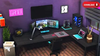 Build Gaming Setup In Minecraft | Minecraft Mod | New Minecraft Mods |Minecraft Mods