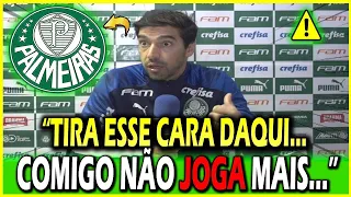 💣💥 ACABOU A PACIENCIA ! JOGADOR FAZ MERD4 E É DEMITIDO POR ABEL! ULTIMAS NOTÍCIAS DO PALMEIRAS HOJE