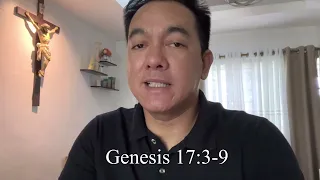 Ang Pagninilay sa Unang Pagbasa, Huwebes, March 30, 2023, Genesis 17:3-9,