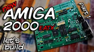 Building a NEW Amiga 2000 in 2022 - Part 1 assembly, testing and first power up