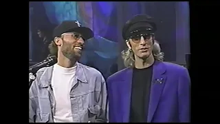 Bee Gees - Interview At Friday Night Videos 1993 (VIDEO)
