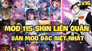 Mod Full 115 Skin Hot Pick Liên Quân Mùa 2 S23 Đè all bậc Có Hiệu Ứng Mới Nhất | Chitoge VN