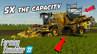 200K Liter Sugar Beet Harvester For Console | Farming Simulator 22