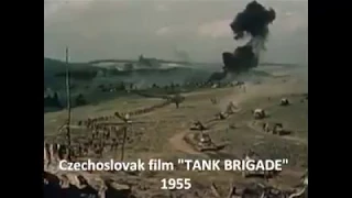 World War II Film "TANK BRIGADE" Combat Scenes-Eastern Front