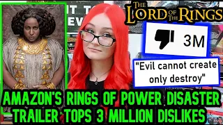 Rings Of Power Trailer Hits 3 MILLION Dislikes! Amazon's Lord Of The Rings Is A DISASTER
