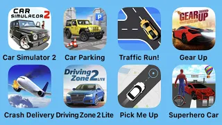 Car Simulator 2, Car Parking, Traffic Run and More Car Games iPad Gameplay