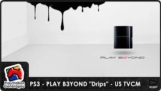 PlayStation 3 - PLAY B3YOND "Drips" - US TV Commercial (2006)