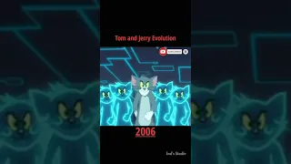 Tom and Jerry #Evolution #Shorts #Tomandjerry