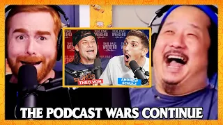 Andrew Santino and Bobby Lee's Reaction to Theo Von and Andrew Schulz | Bad Friends Clips
