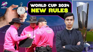 T20 World  Cup 2024: New Rules, DLS, Super Overs, Stop Clock & More ... Sahidul Alam