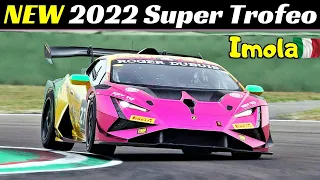 NEW 2022 Lamborghini Huracan Super Trofeo EVO2 Test Day at Imola Circuit - 29/03/2022