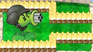 99 Gatling Pea Vs Giga Gargantuar Vs Dr. Zomboss - Plants vs Zombies Hack