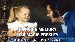 In Loving Memory Of Lisa Marie Presley Don't cry daddy duet Elvis Presley
