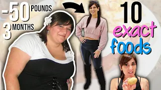 I ate these 10 EXACT foods everyday and LOST 50 Pounds in 3 Months