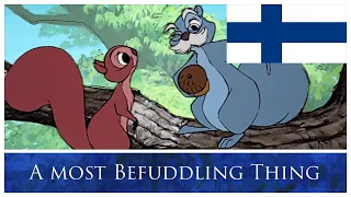 The Sword in the Stone (1963) - A most Befuddling Thing | Finnish 1993 dub (Suomi)