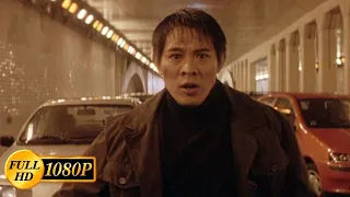 Jet Li escapes from the corrupt Paris police / Kiss of the Dragon (2001)