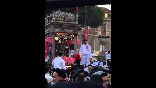 SANT'AGATA 2015 INIZIO DEL GIRO ESTERNO