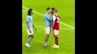 Man City Players Bully’s Zinchenko after Man city vs Arsenal match