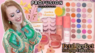 Trying NEW Profusion Cosmetics PETAL PERFECT Collection | Steff's Beauty Stash